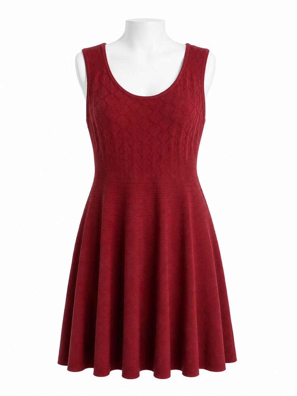 Size 2X Torrid Women’s Rust Sweater Tank Skater Dress